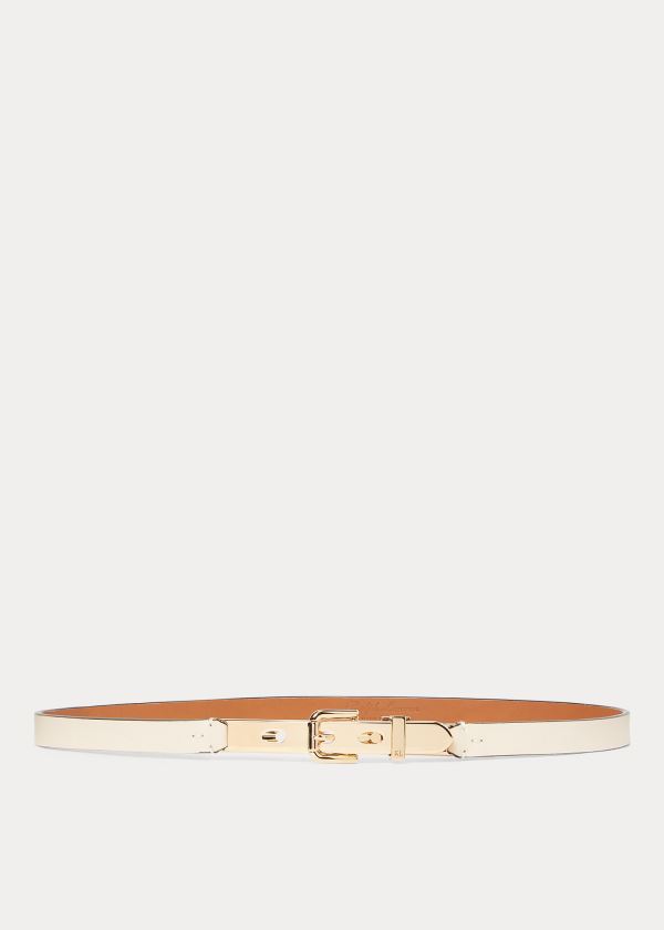 Women's Ralph Lauren Calfskin Letter-Opener Belt | 815697DCX